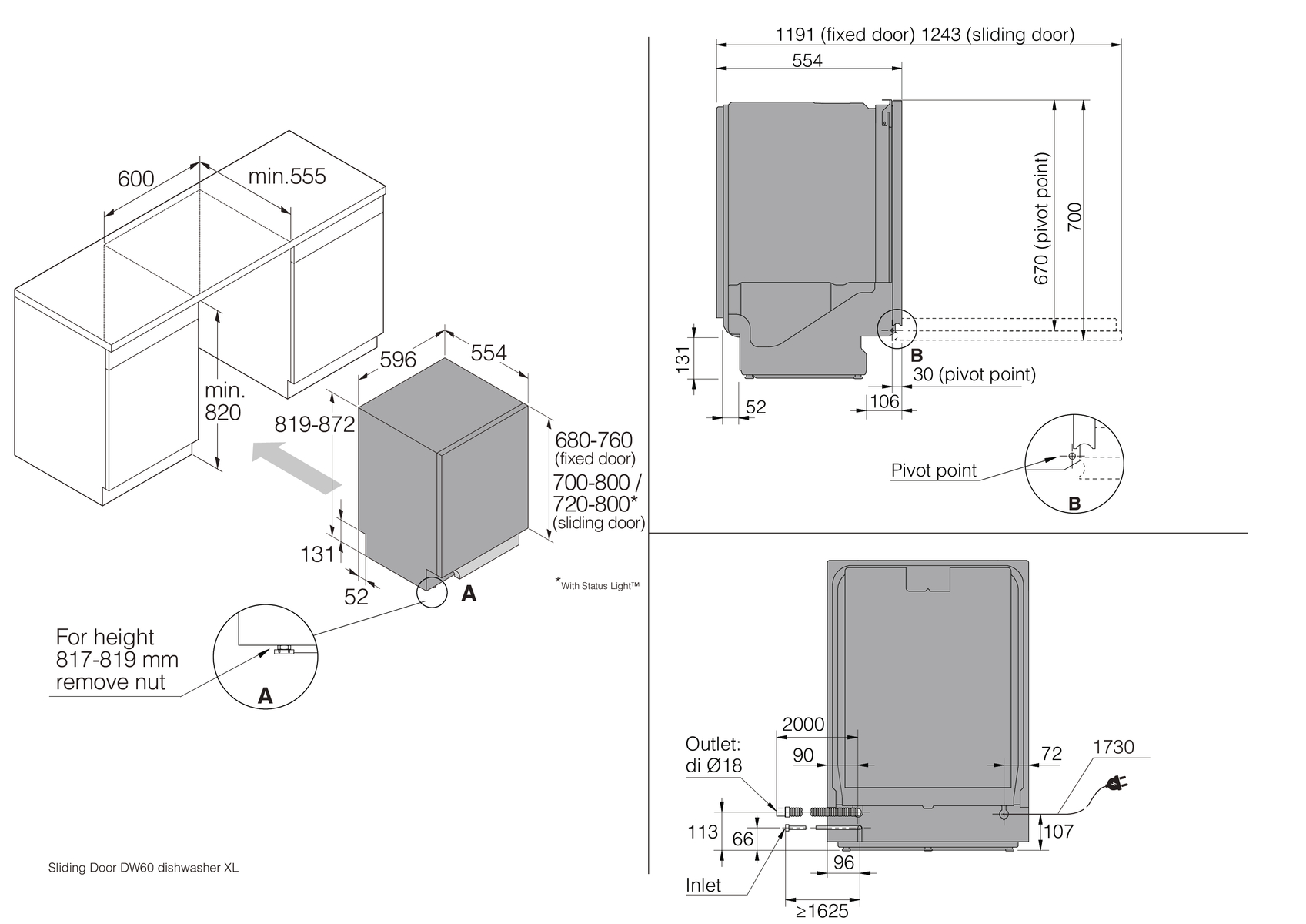 картинка Посудомоечная машина Asko DFI545V 