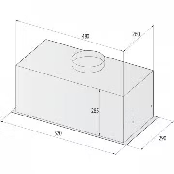 картинка Кухонная вытяжка Gorenje BHI549E9GB 