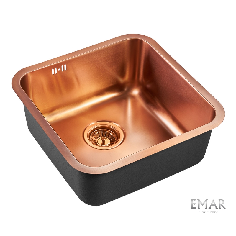 картинка Мойка для кухни Emar EMB-127А PVD Nano Coppery 