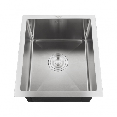 картинка Комплект H3844 MELANA ProfLine (мойка и коландер) сатин 