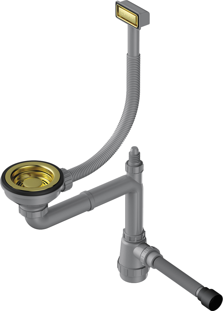 картинка Арматура для одночашевых моек с прямоугольным переливом WK-1 