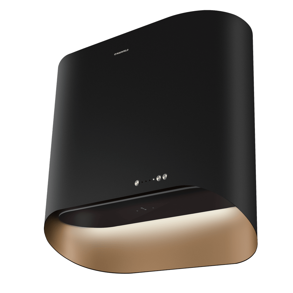 картинка Кухонная вытяжка настенная-тубус Maunfeld GUNA 60 золото 