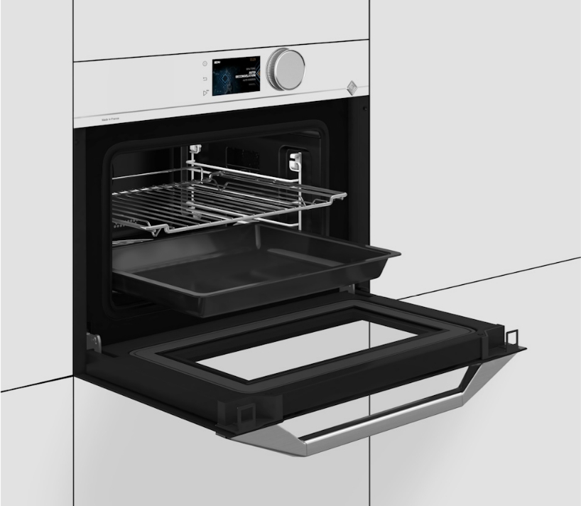 картинка Микроволновая печь De Dietrich DKC4756W Eternal White  картинка Микроволновая печь De Dietrich DKC4756W Eternal White