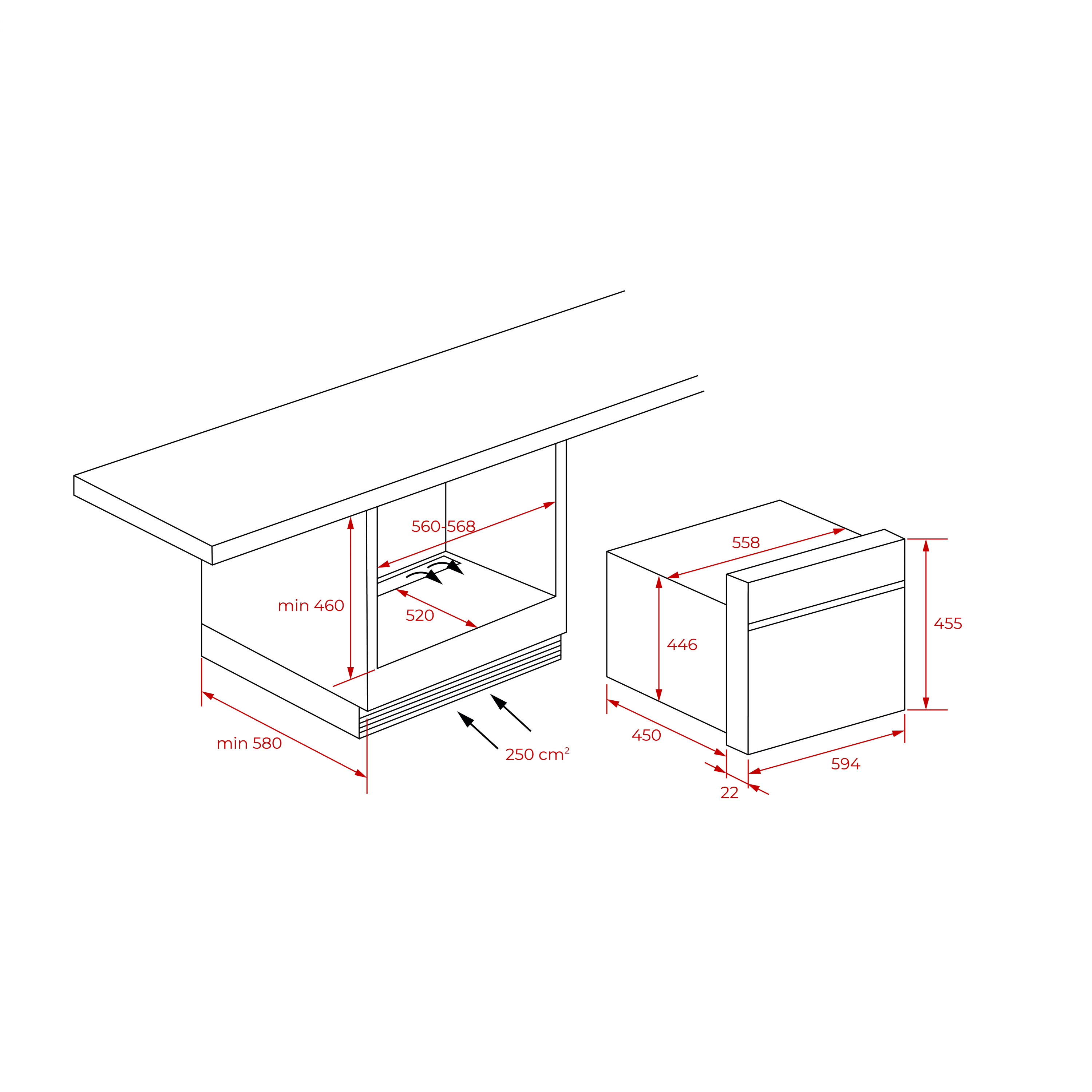 картинка Микроволновая печь Teka MWR 32 BIA ANTHRACITE-OB 