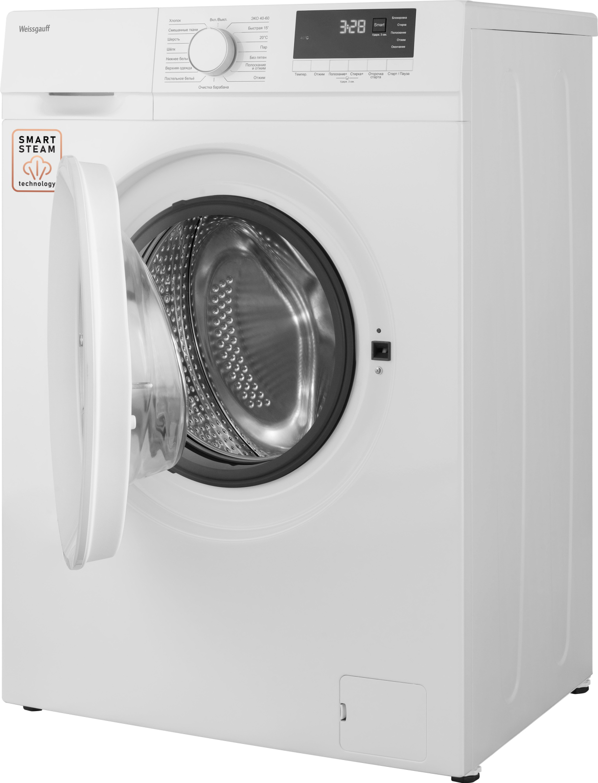 картинка Стиральная машина с паром Weissgauff WM 46106 Steam 