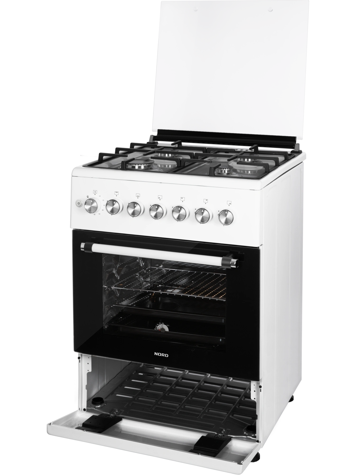 картинка Газовая кухонная плита Nord GG 6064 W 