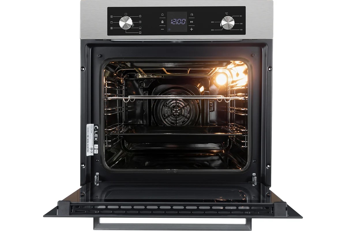 картинка Духовой шкаф Lex EDM 071 IX нержавеющая сталь 