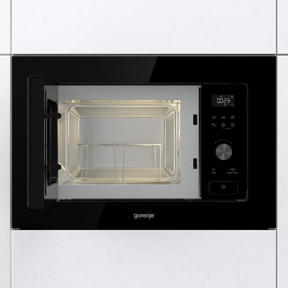 картинка Микроволновая печь Gorenje BM201AG1BG черный 