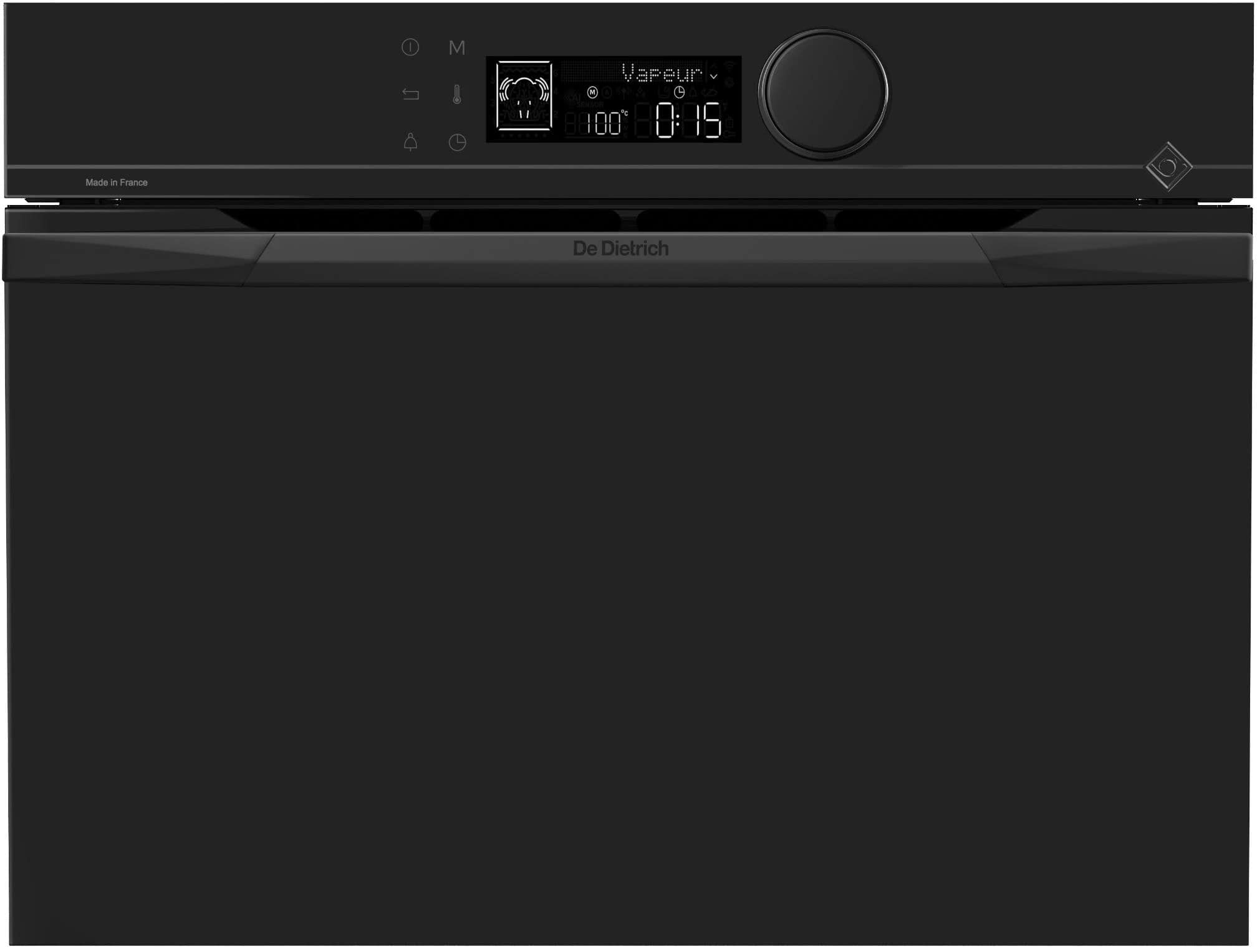 картинка Электрический паровой шкаф De Dietrich DKV4530B Infinite Black 