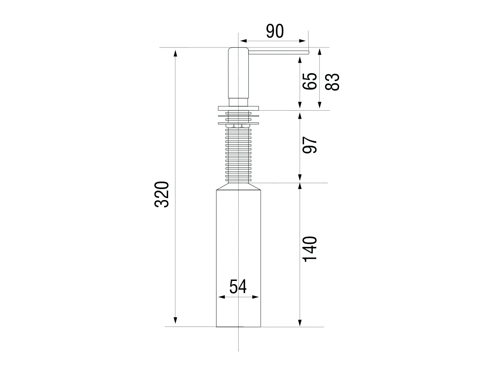 картинка Дозатор для мыла Longran LD0006 