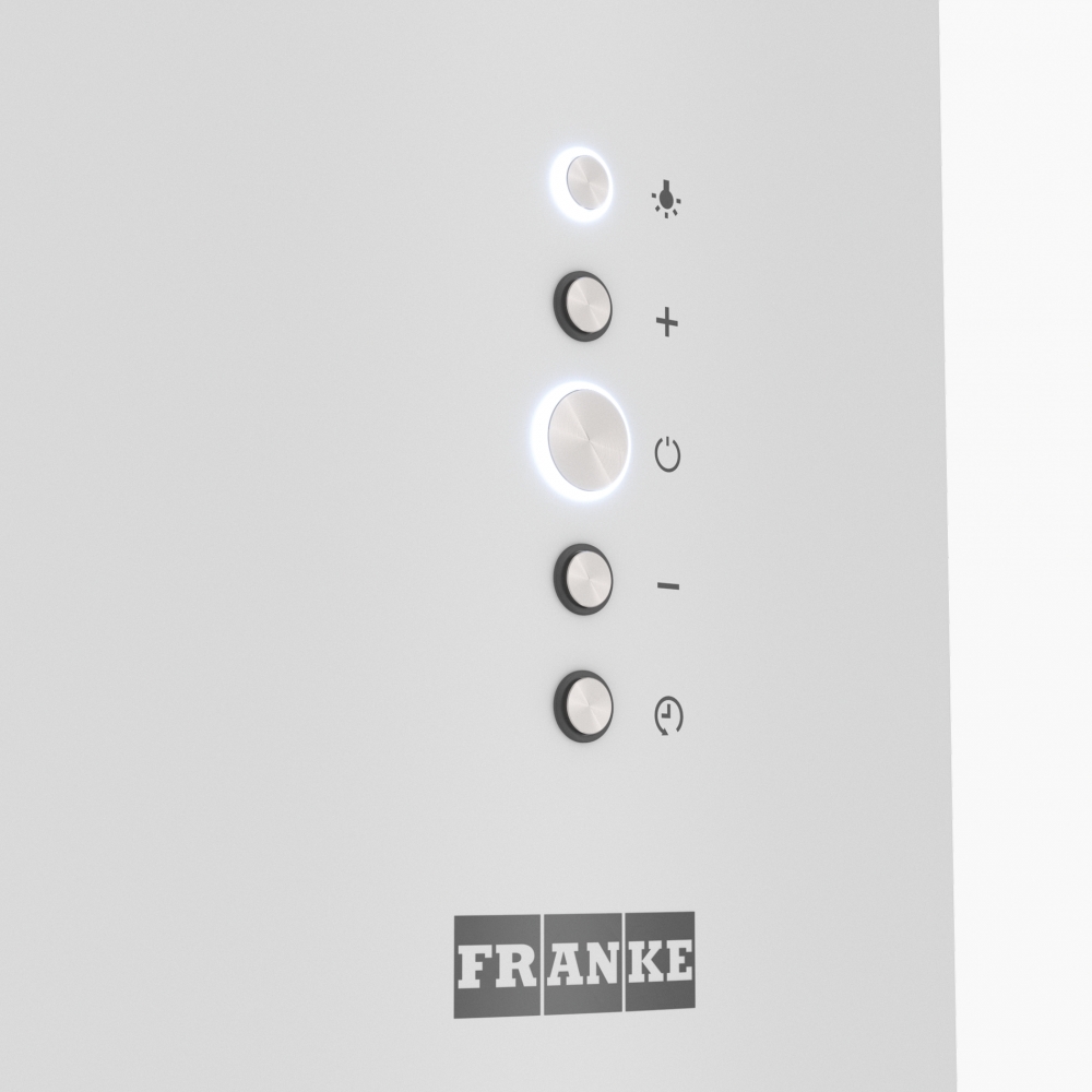 картинка Кухонная вытяжка Franke REEF WH 35 белая 
