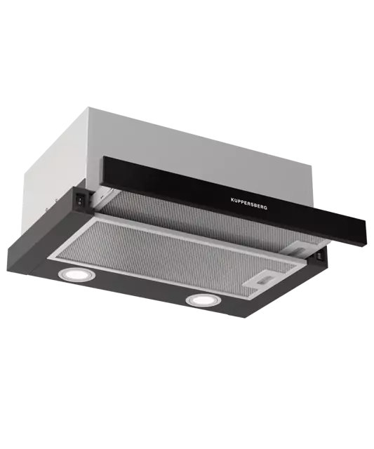 картинка Кухонная вытяжка Kuppersberg SLIMHIT 50 BG черная 
