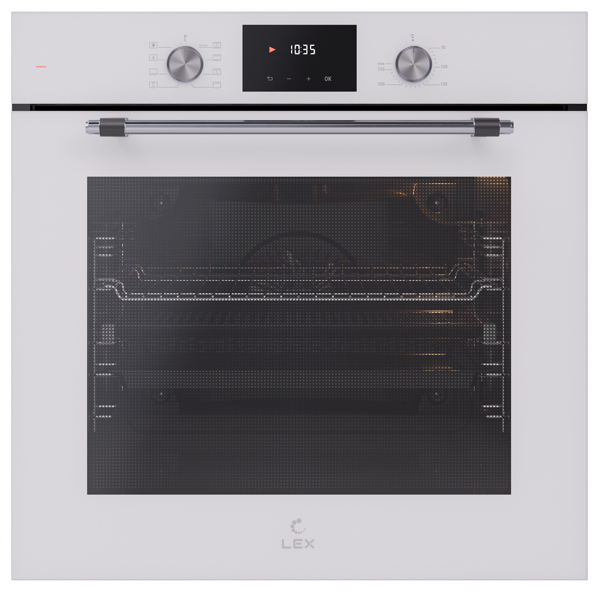 картинка Электрический духовой шкаф Lex EDP 680 WH MAX  картинка Электрический духовой шкаф Lex EDP 680 WH MAX