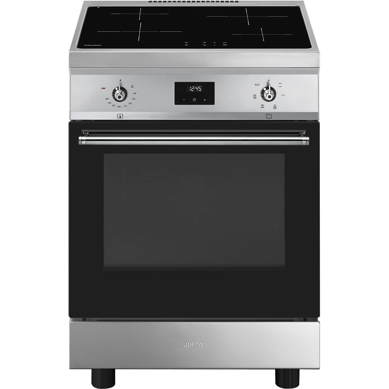 картинка Электрическая кухонная плита Smeg C6IMXT2  картинка Электрическая кухонная плита Smeg C6IMXT2