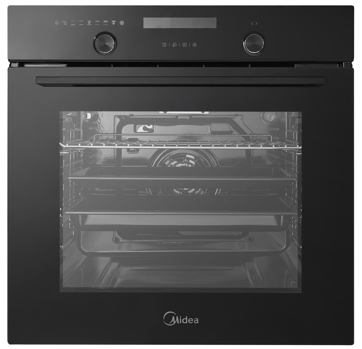 картинка Электрический духовой шкаф Midea MO78107CGB  картинка Электрический духовой шкаф Midea MO78107CGB