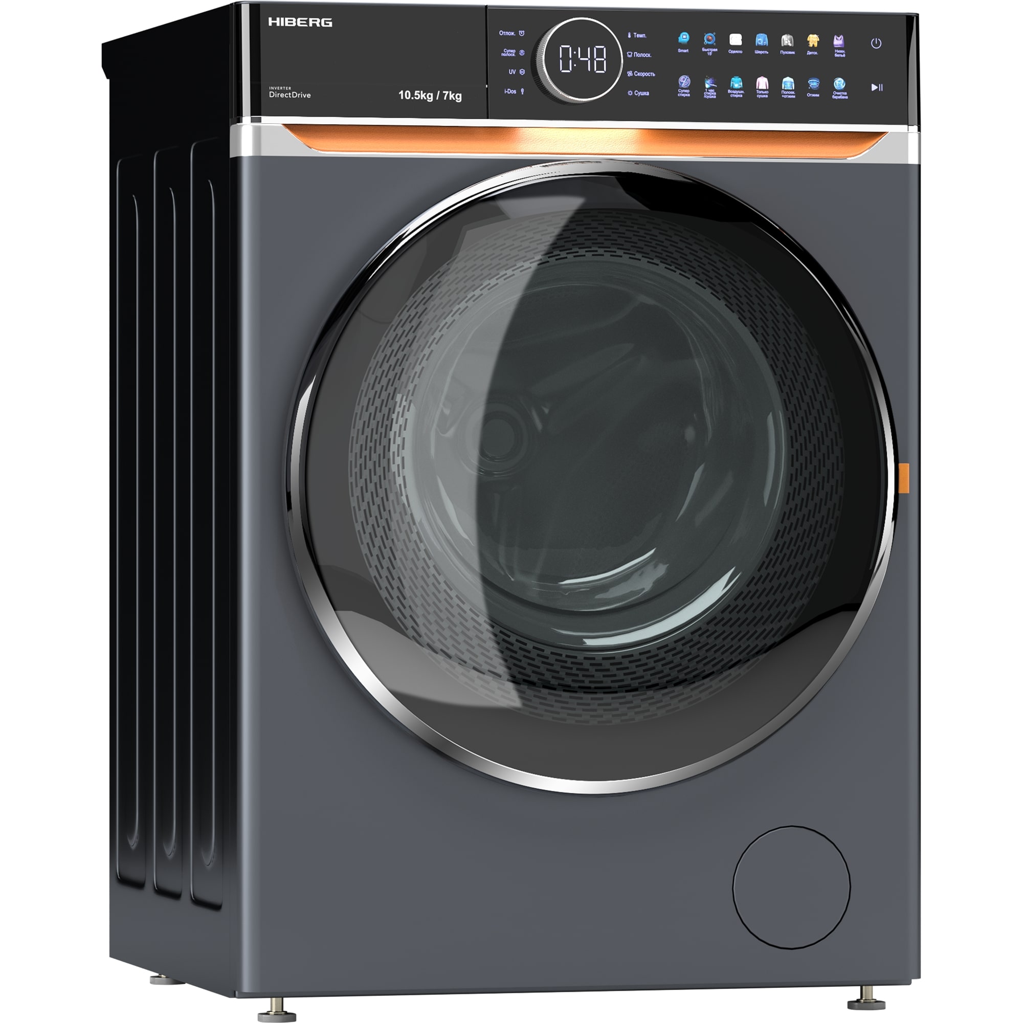 картинка Стиральная машина с сушкой Hiberg I-DDQ10 - 10714 SD  картинка Стиральная машина с сушкой Hiberg I-DDQ10 - 10714 SD