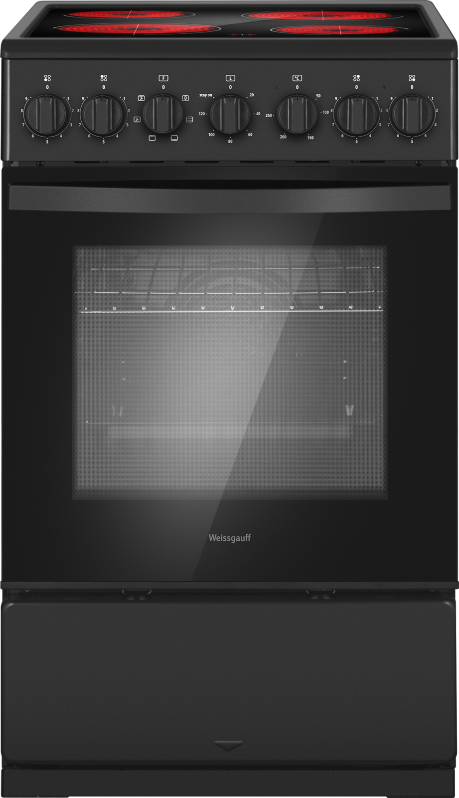 картинка Электрическая кухонная плита Weissgauff WESM 5260 B 