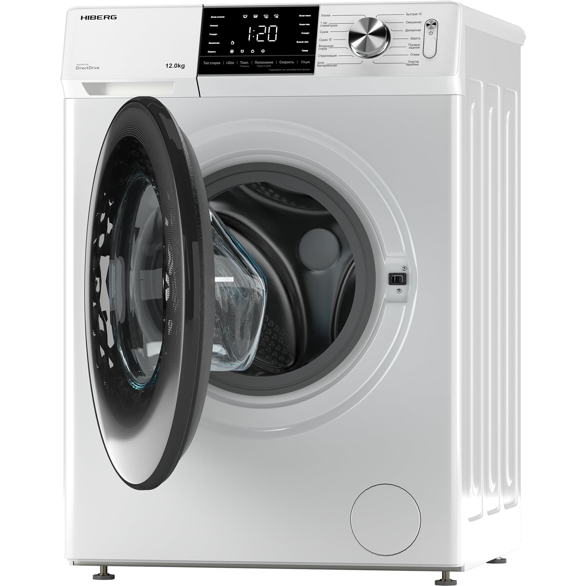 картинка Стиральная машина Hiberg I-DDQ6A - 1214 W 