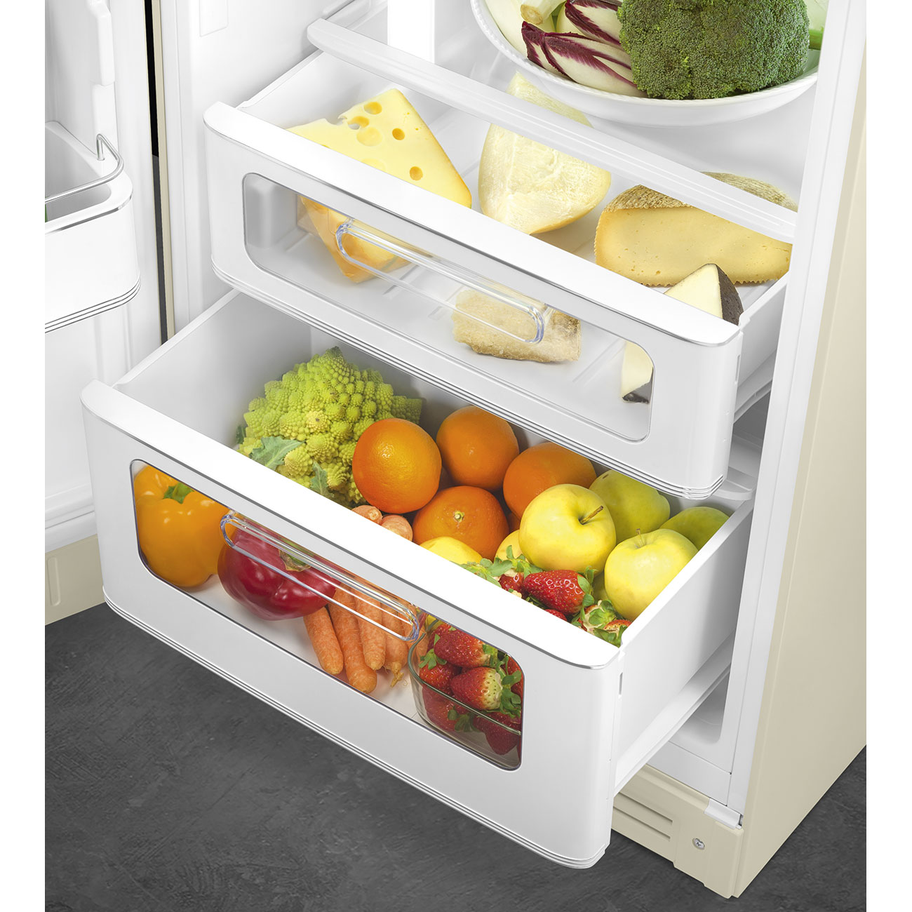 картинка Отдельностоящий холодильник Smeg FAB30LCR5 