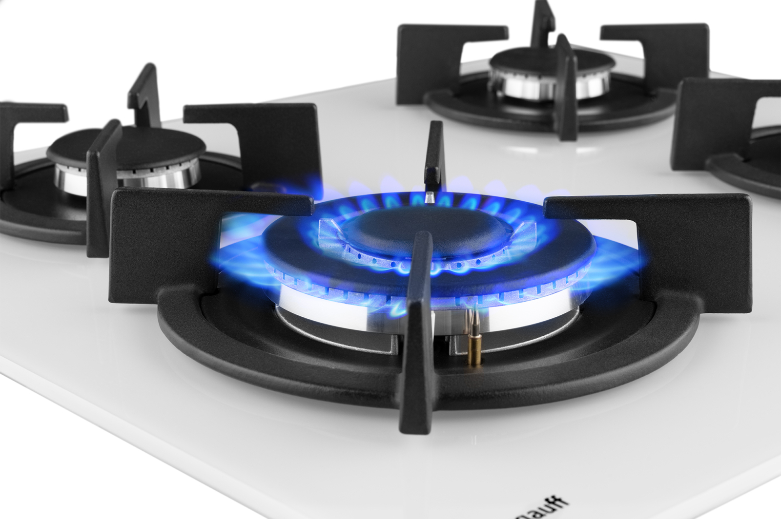 картинка Газовая варочная панель Weissgauff HGG 640 WG Nano Glass 