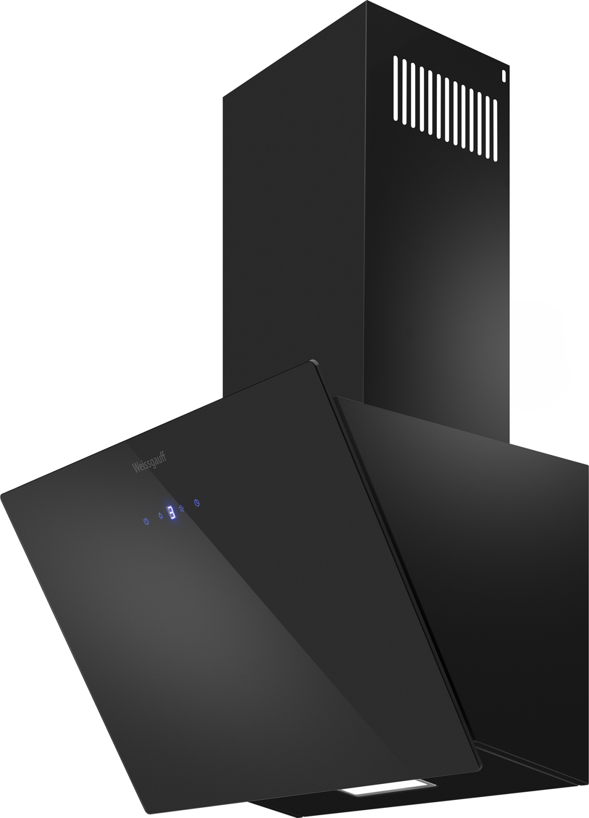 картинка Кухонная вытяжка Weissgauff Yota 500 Touch Black Glass 