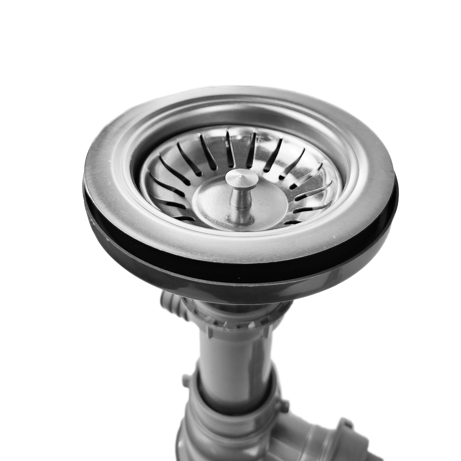 картинка Комплект Emar Satine (мойка, смеситель, дозатор, корзина) 