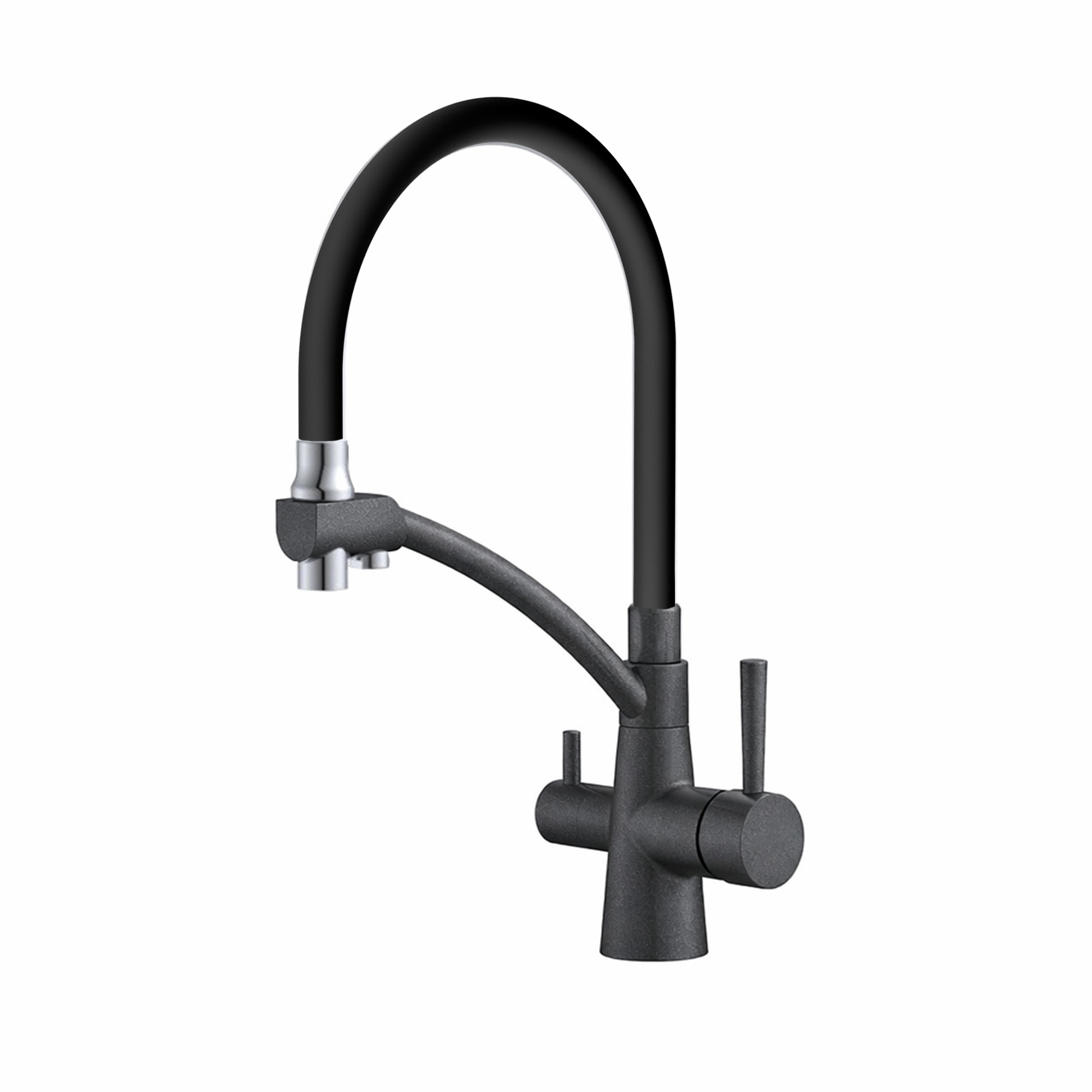 картинка Смеситель Gerdamix BROOKS (DG) black 