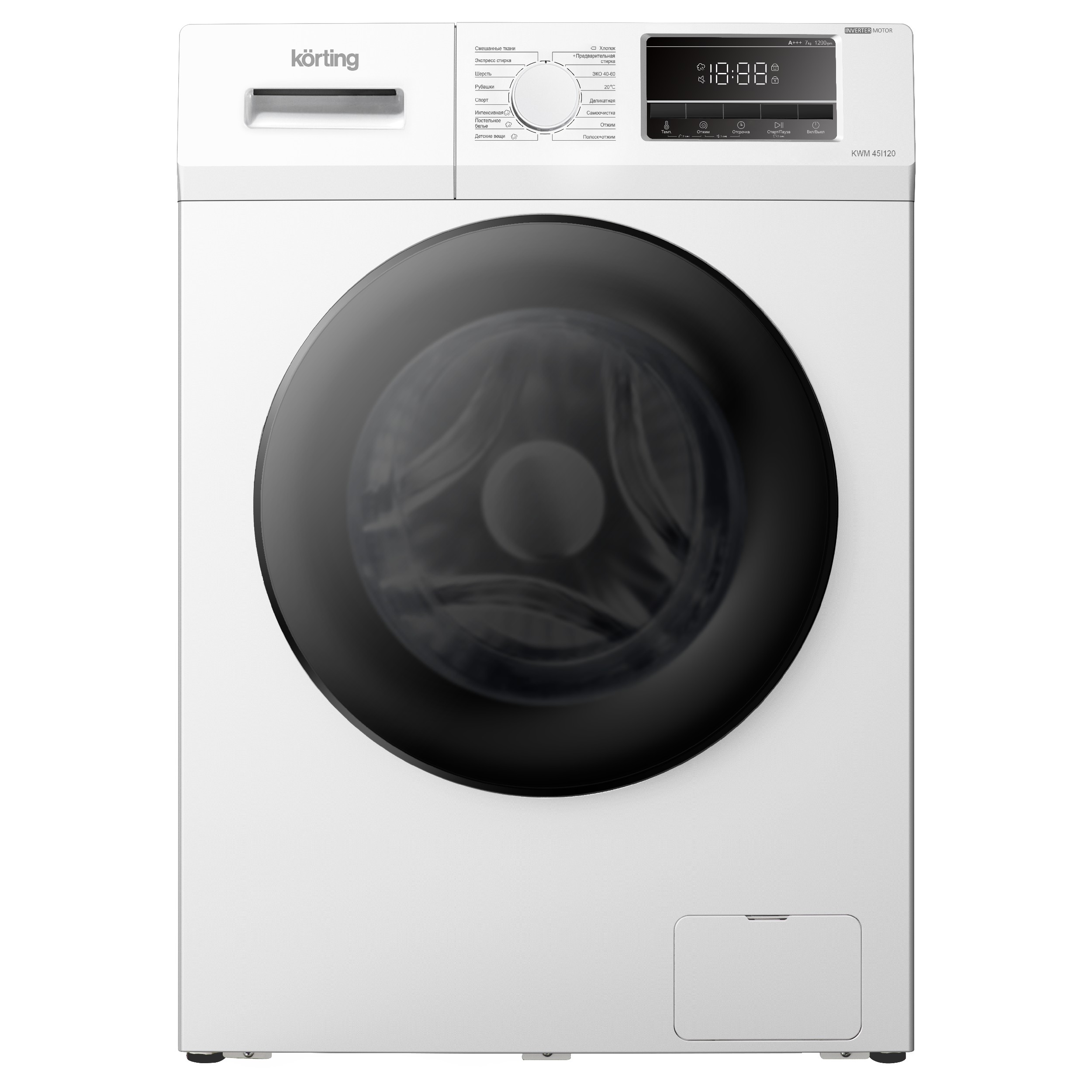 картинка Стиральная машина с функцией пара Korting KWM 45I120 