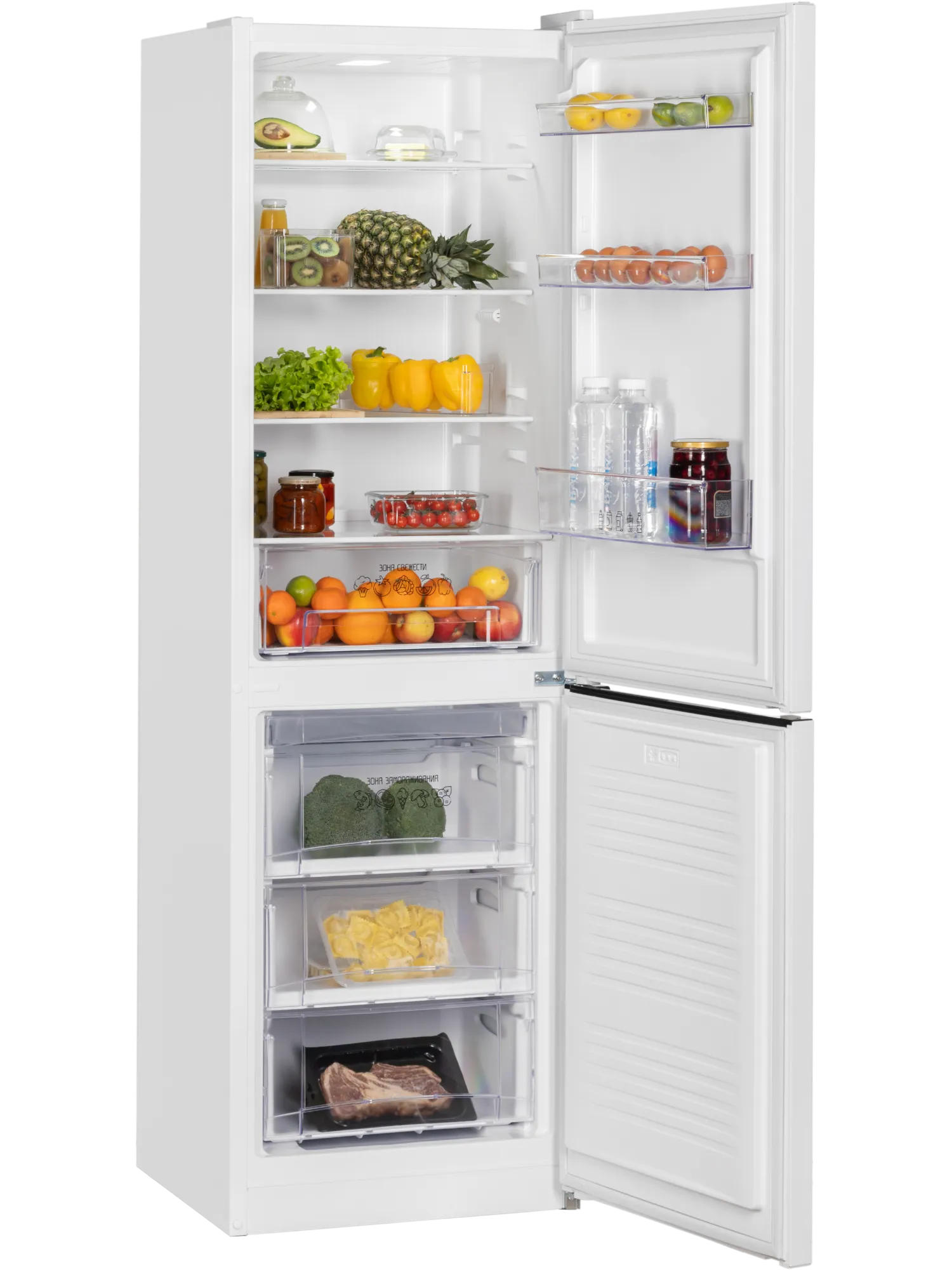 картинка Отдельностоящий холодильник Nord NRB 262NFD W 