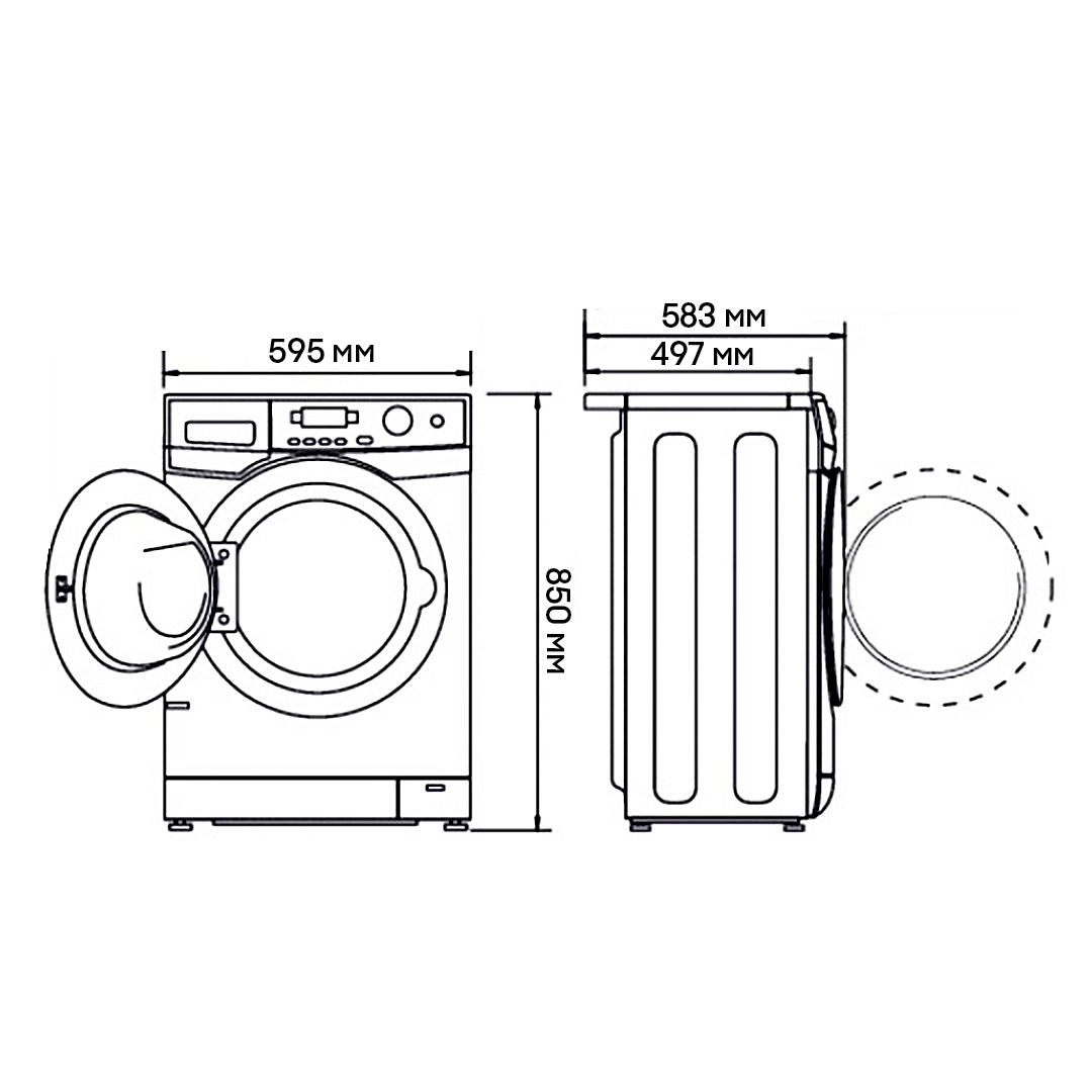 картинка Стиральная машина Haier HW90-BP14929AS 