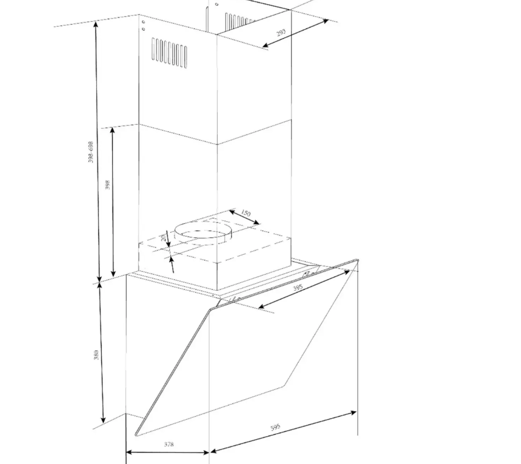 картинка Кухонная вытяжка Haier HVQ-D4606W 
