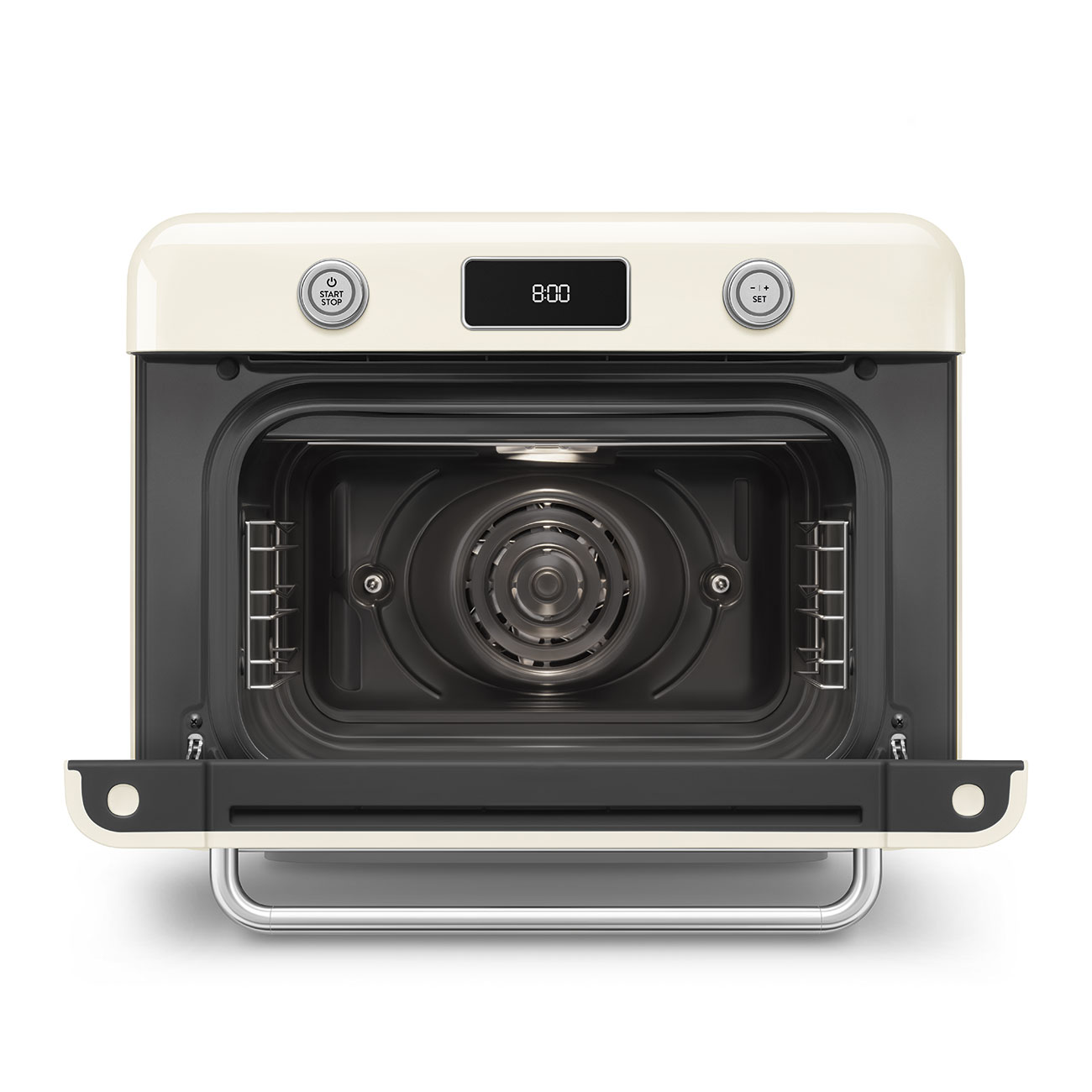картинка Мини-печь с паром Smeg COF01CREU кремовый 