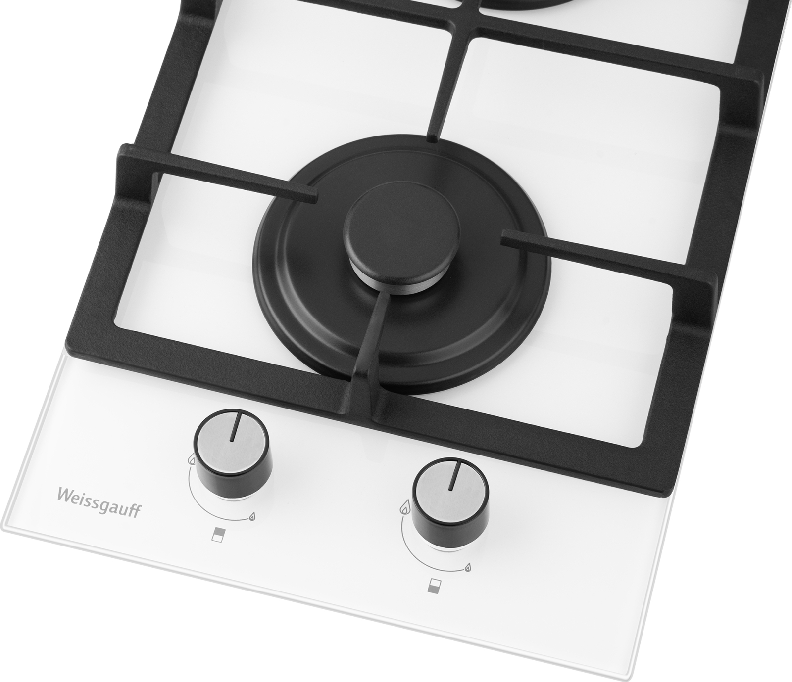 картинка Газовая варочная панель Weissgauff HGG 320 WGL белая 
