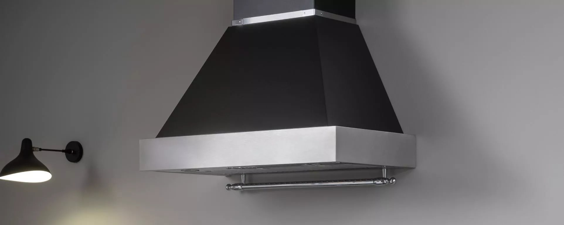 картинка Кухонная вытяжка Bertazzoni K120HERTX+KC48HERTNE чёрный 