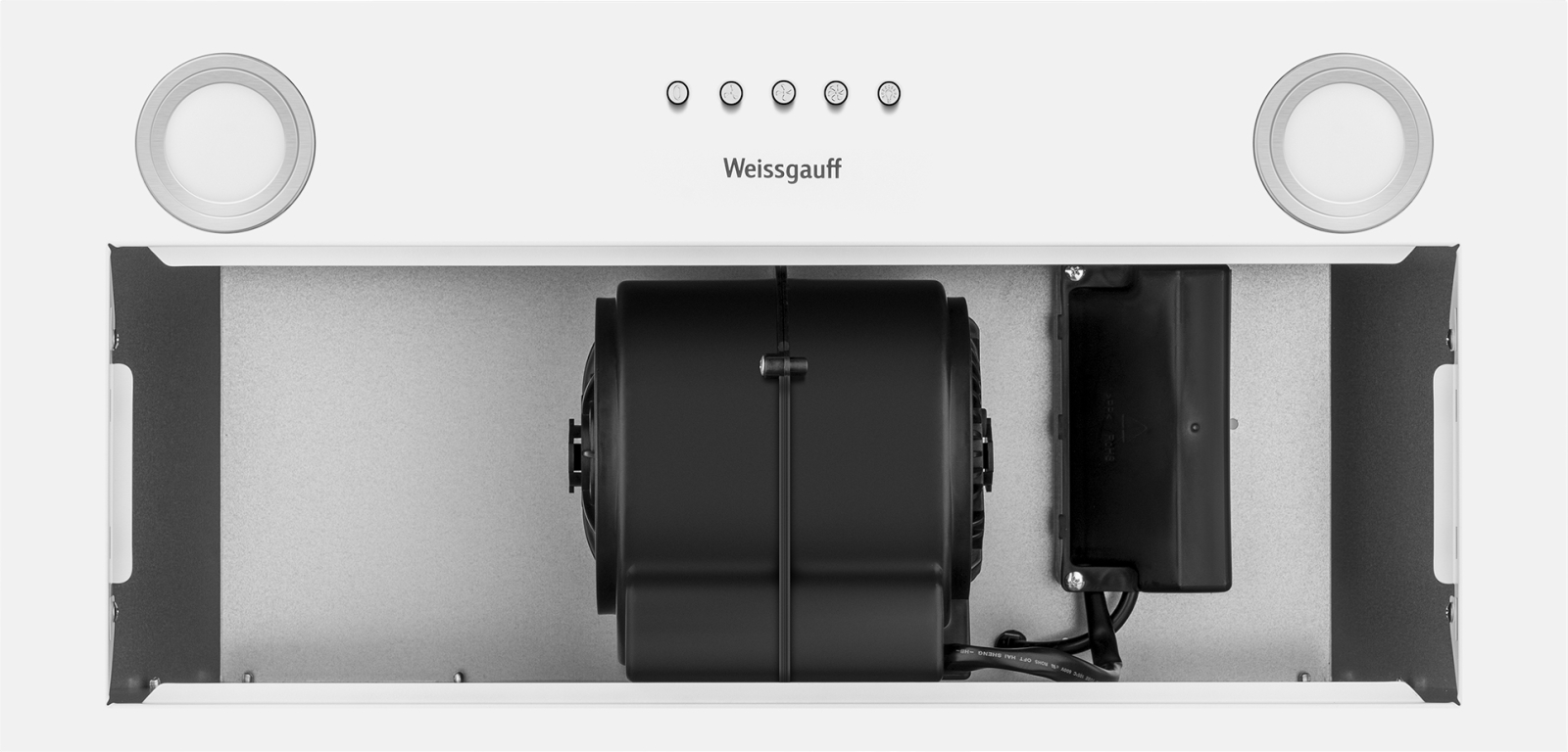 картинка Кухонная вытяжка Weissgauff Box 600 White 
