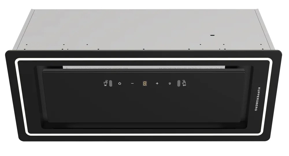 картинка Кухонная вытяжка Kuppersberg INLUMIA 70 BG черный  