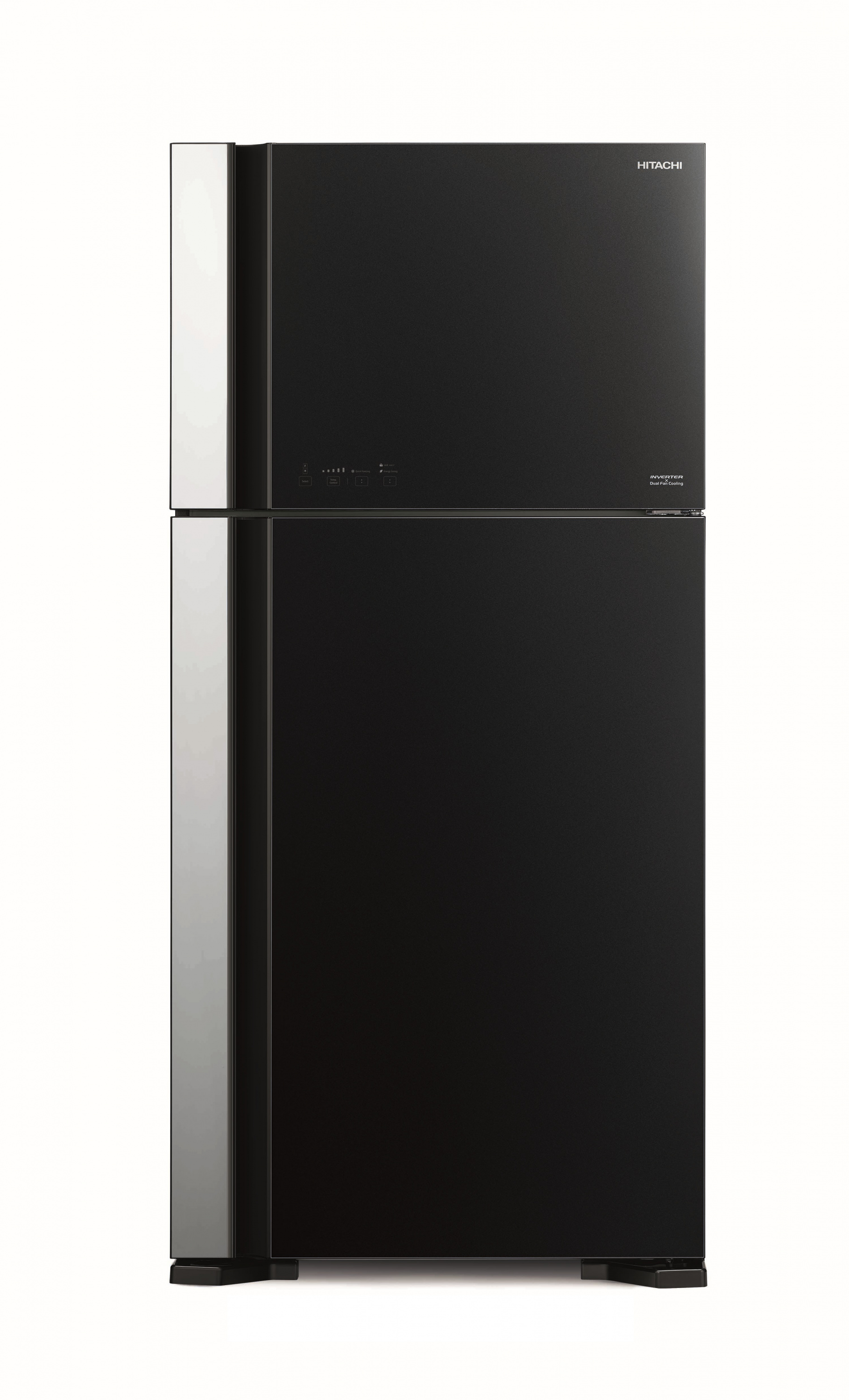 картинка Отдельностоящий холодильник Hitachi R-VG660PUC7-1 GBK черный  картинка Отдельностоящий холодильник Hitachi R-VG660PUC7-1 GBK черный