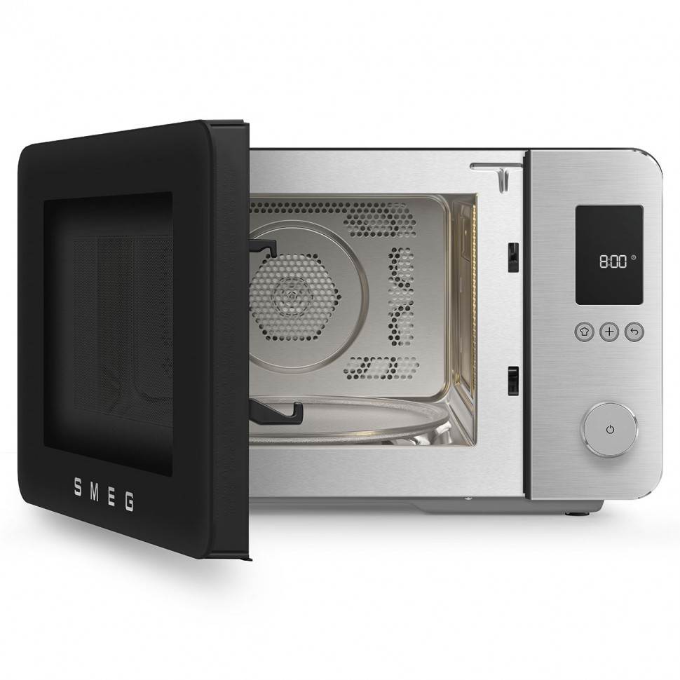 картинка Микроволновая печь отдельностоящая Smeg MOC02BLMEU 