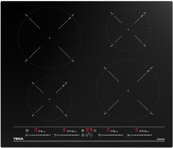 картинка Варочная панель Teka TOTAL IBC 64320 MSP BLACK черный 