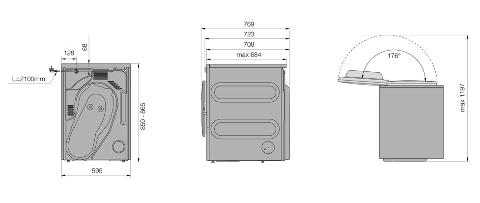 картинка Сушильная машина Asko T210H.W.P 