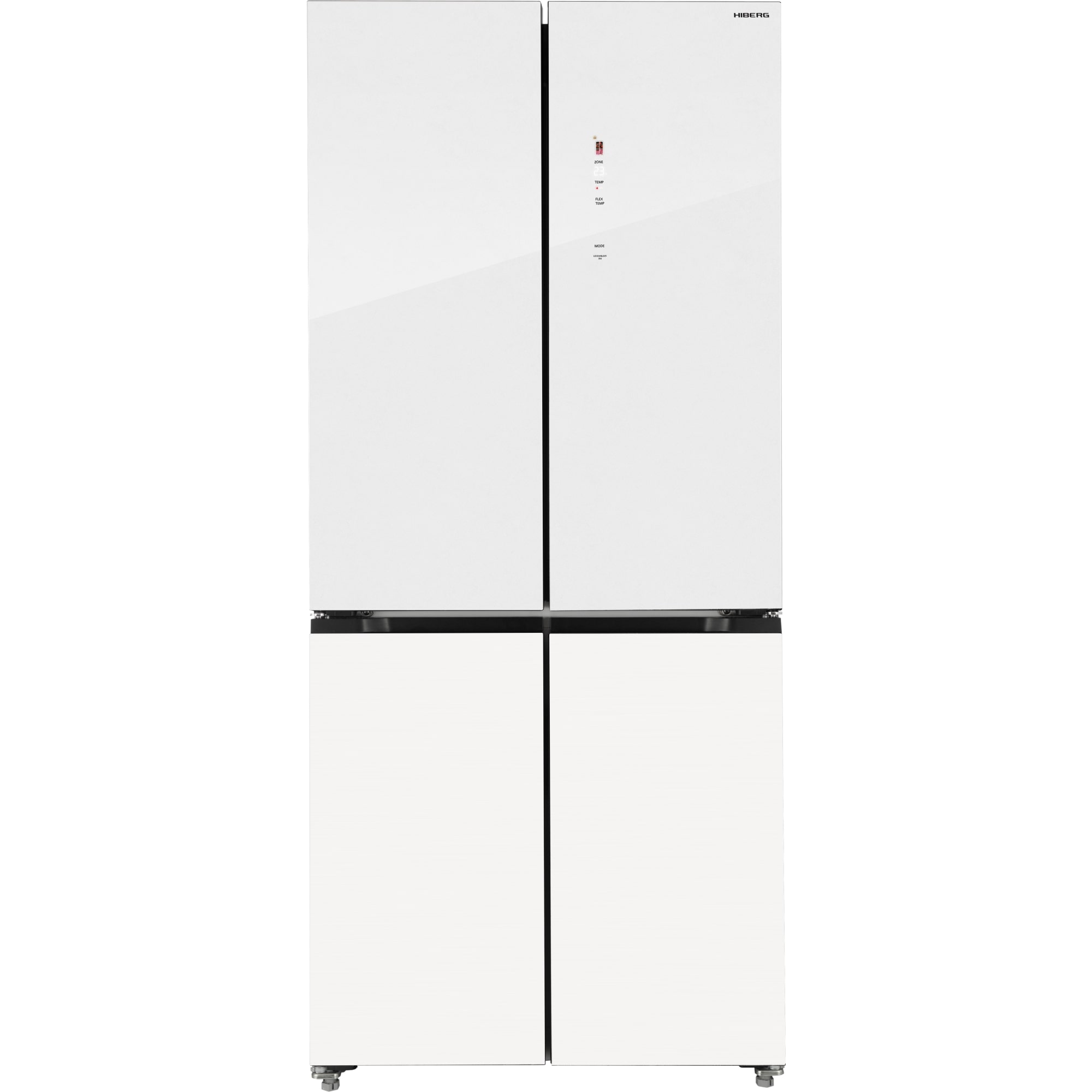 картинка Отдельностоящий холодильник Hiberg RFQ-600DX NFGW INVERTER  картинка Отдельностоящий холодильник Hiberg RFQ-600DX NFGW INVERTER