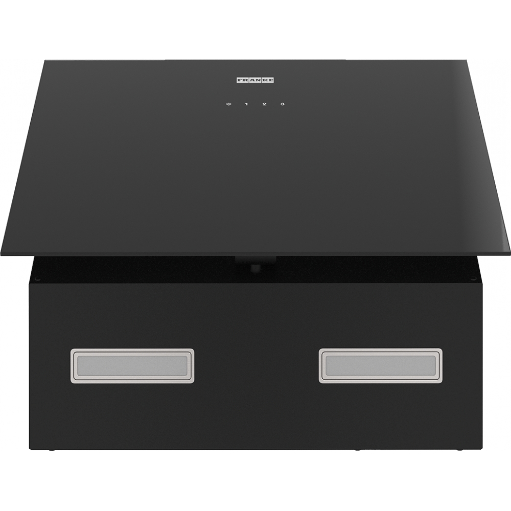 картинка Кухонная вытяжка наклонная Franke LENS BK 50 черная 