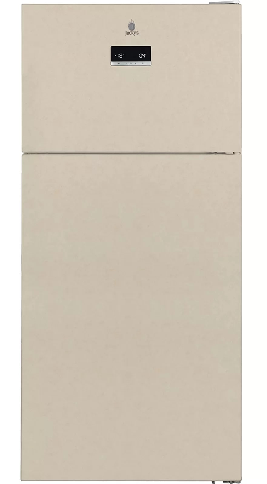 картинка Отдельностоящий холодильник Jacky's JR FV570EN бежевый мрамор 