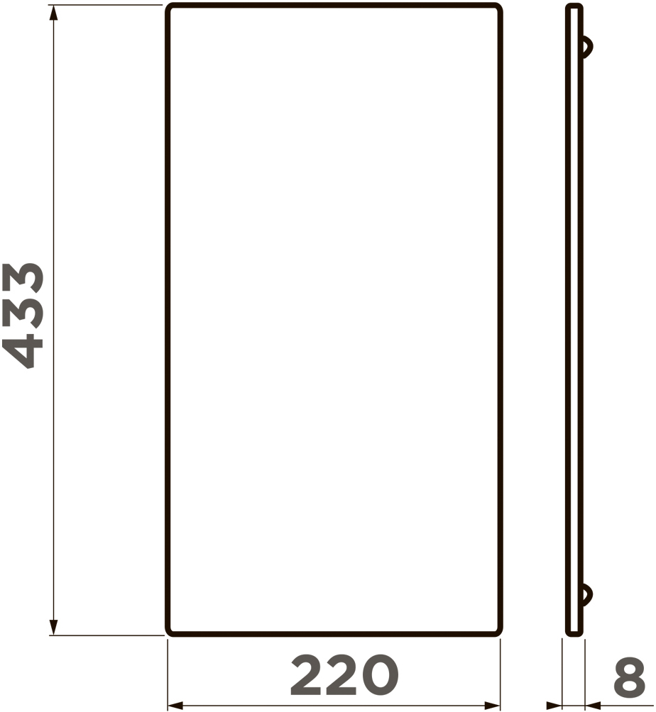 картинка Разделочная доска Omoikiri CB-SINTESI-M 