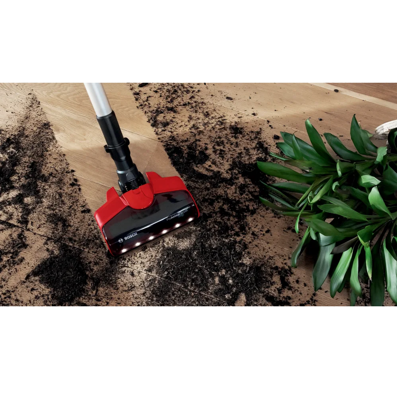 картинка Пылесос вертикальный Bosch BBS711ANM красный 