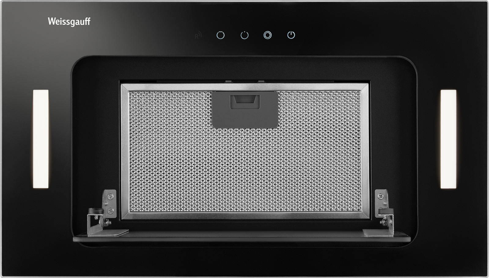 картинка Кухонная вытяжка Weissgauff Intense 600 Touch Black Glass 