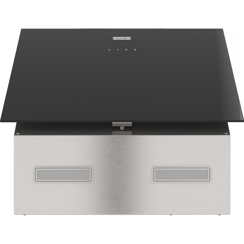 картинка Кухонная вытяжка наклонная Franke LENS BK/SS 50 черная 