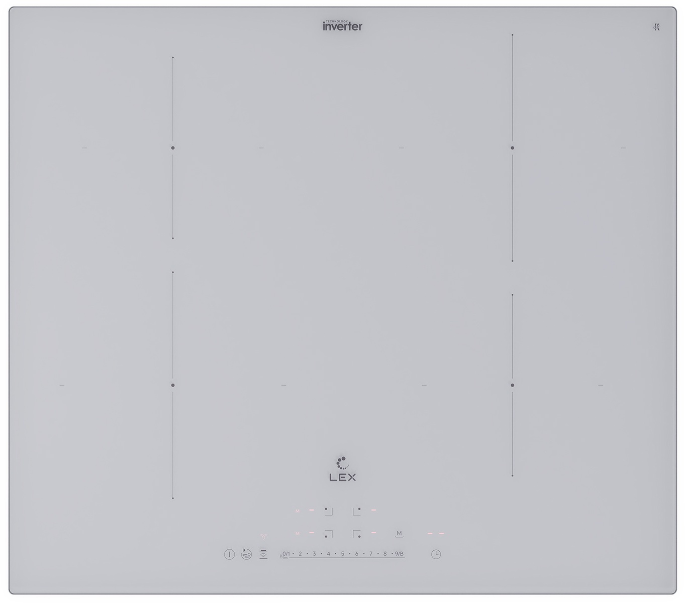 картинка Индукционная варочная панель Lex EVI 640A I WH 