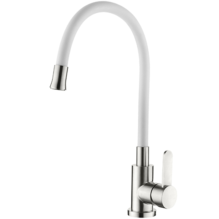 картинка Смеситель Ledeme L74004-3 белый  картинка Смеситель Ledeme L74004-3 белый