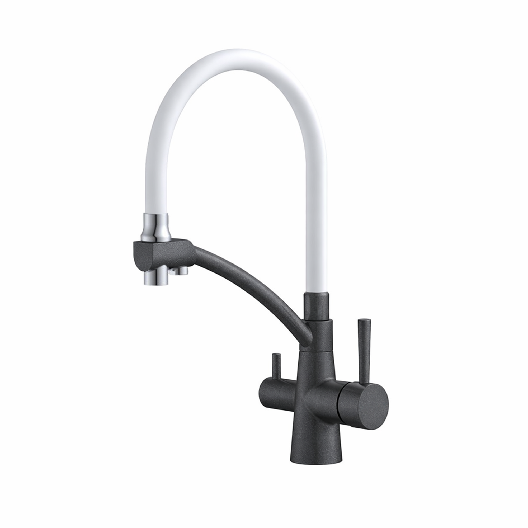 картинка Смеситель Gerdamix BROOKS (DG) white 